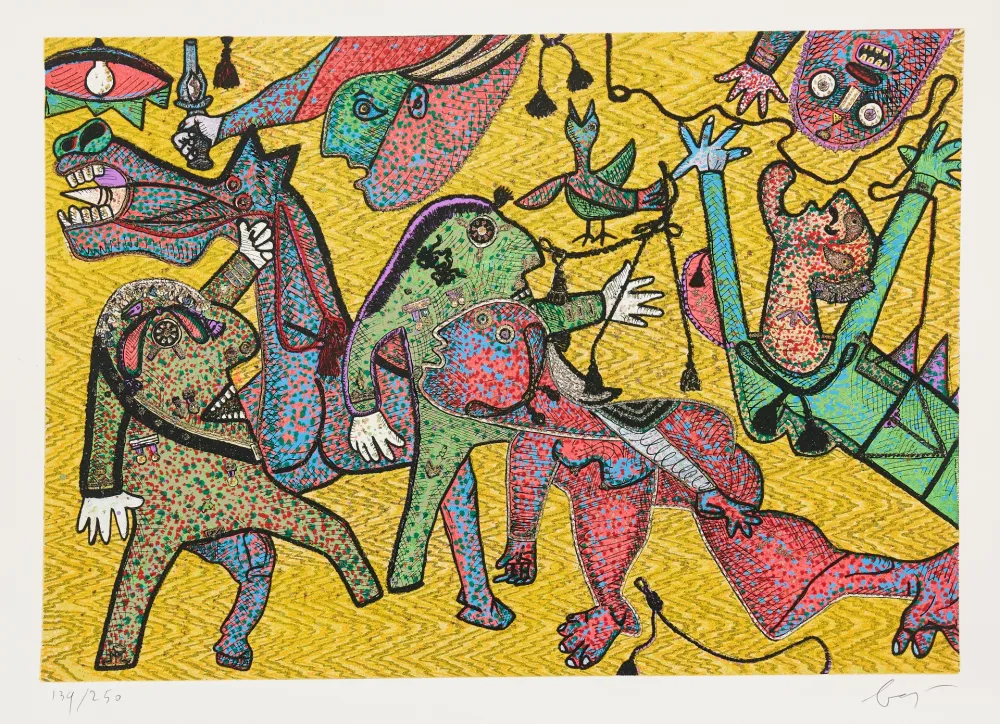 多数の Baj - Particolare di Guernica