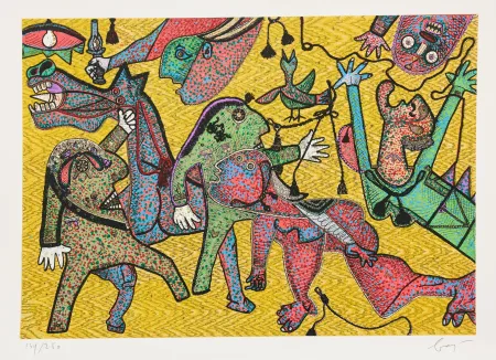 多数の Baj - Particolare di Guernica