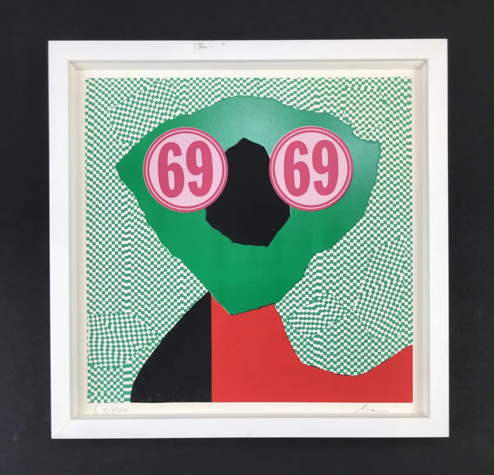 シルクスクリーン Baj - Sessantanove