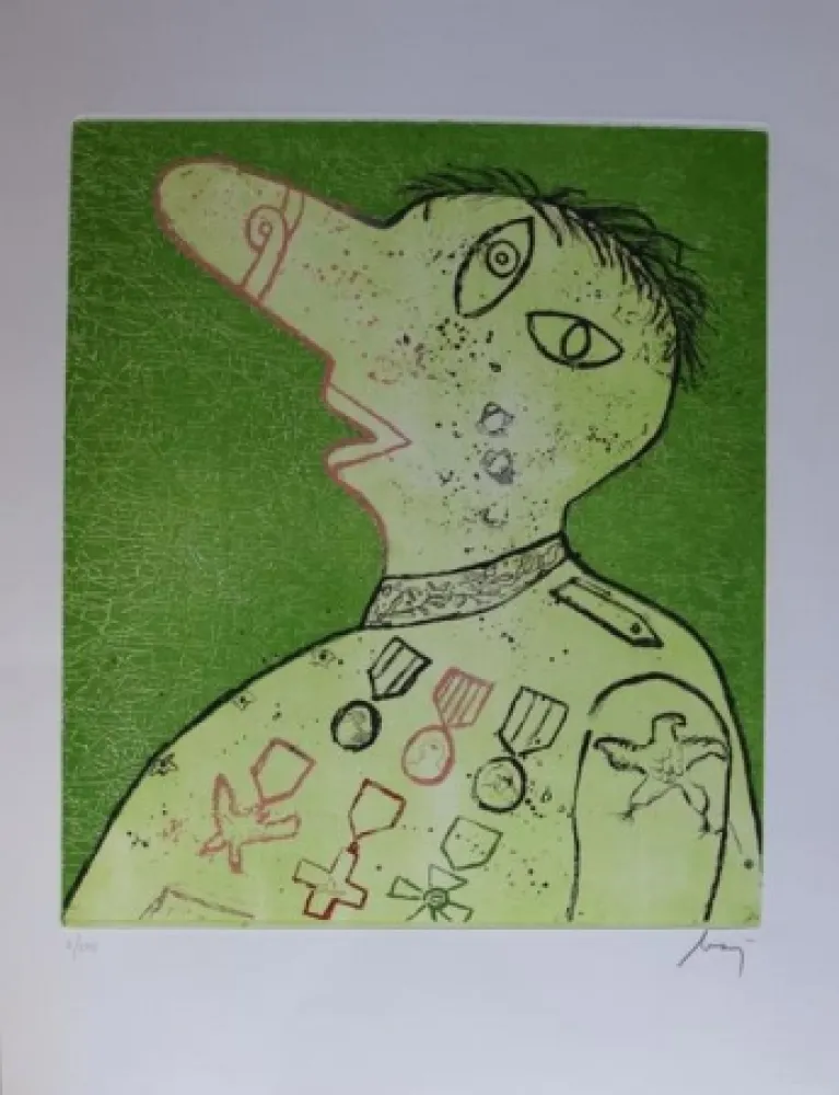 エッチング Baj - Suwarow Rymnisky durante la campagna di Russia