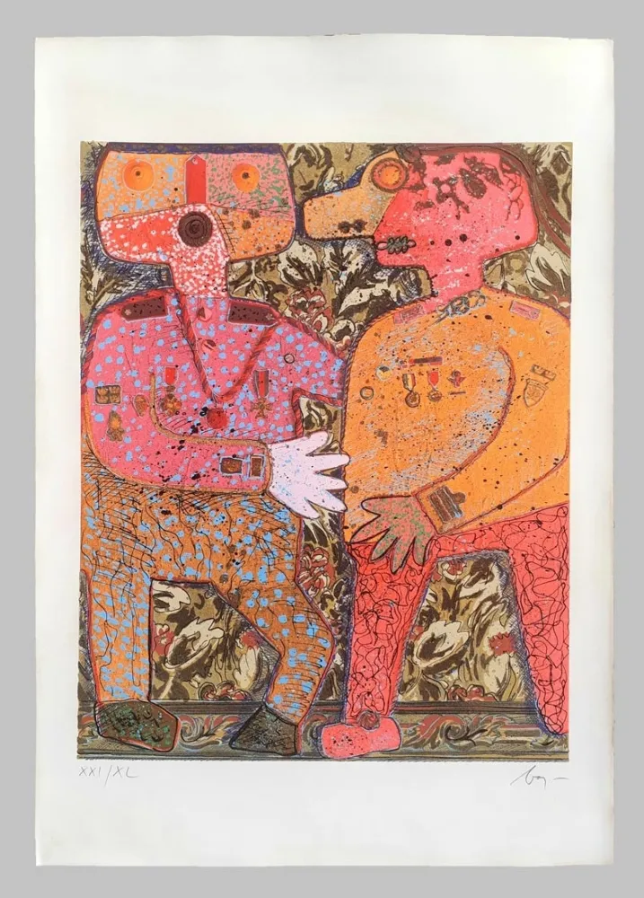 シルクスクリーン Baj - Top secret