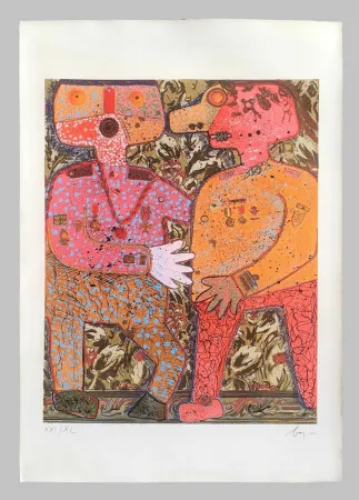 シルクスクリーン Baj - Top secret