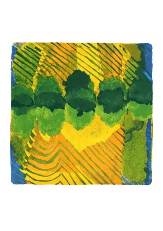 リトグラフ Balas - Le cinquième enclos