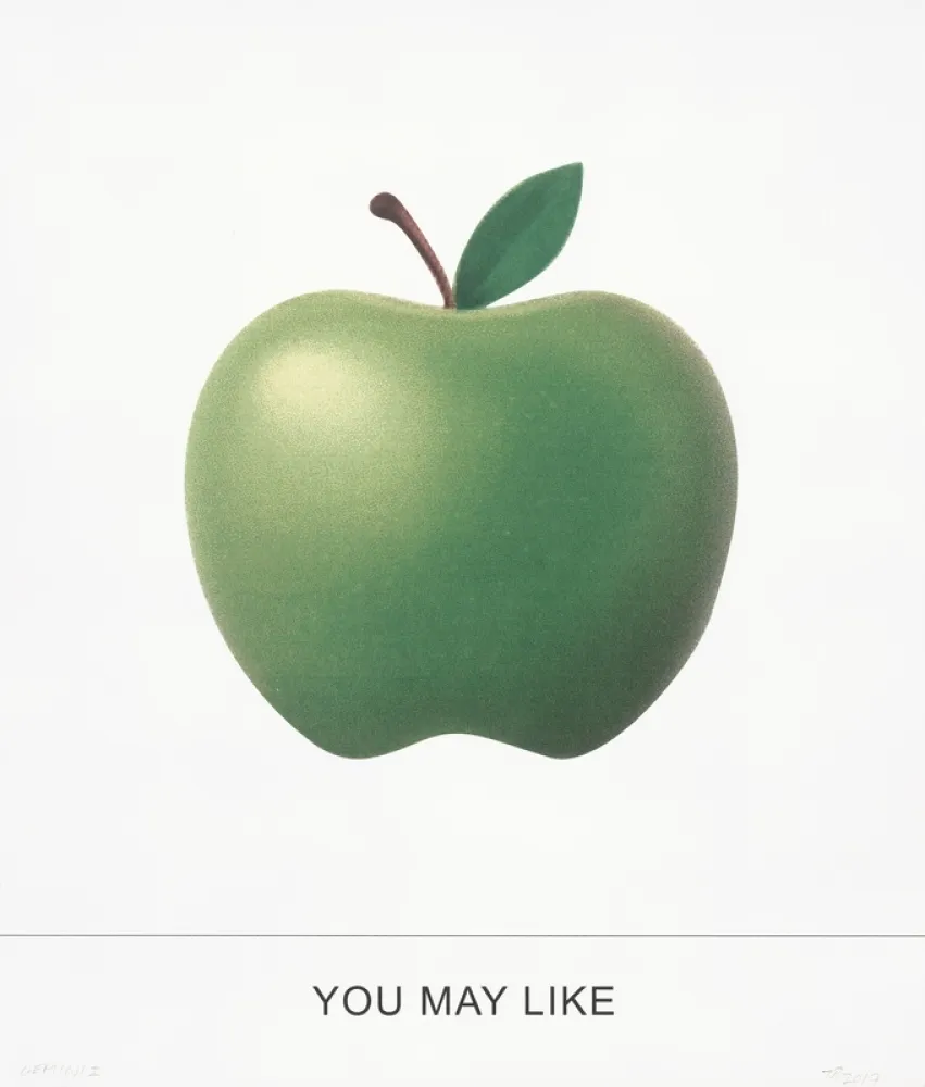 シルクスクリーン Baldessari - Adam wasn't into it