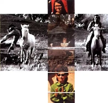 技術的なありません Baldessari - Person On Horse And Person Falling From Horse