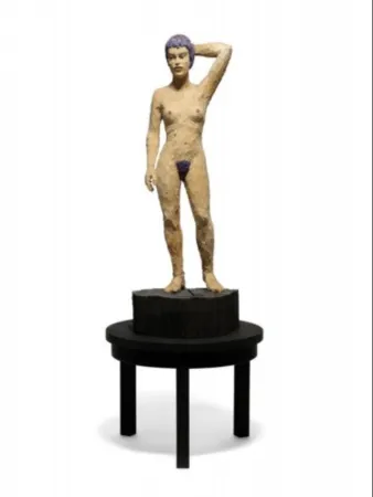 木版 Balkenhol - Femme burlesque (Burlesque Woman)