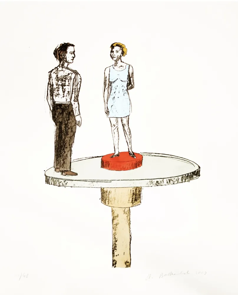 多数の Balkenhol - Untitled (Pedestal Encounter)