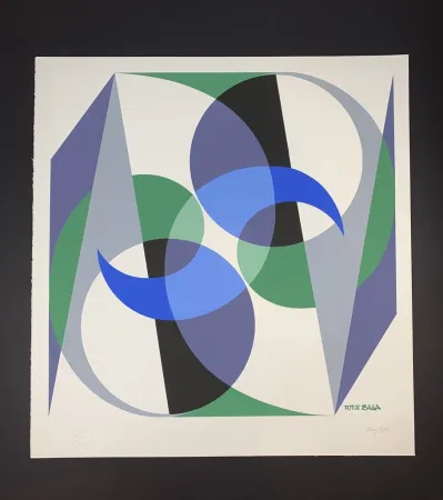 シルクスクリーン Balla - Equilibrio Spaziale