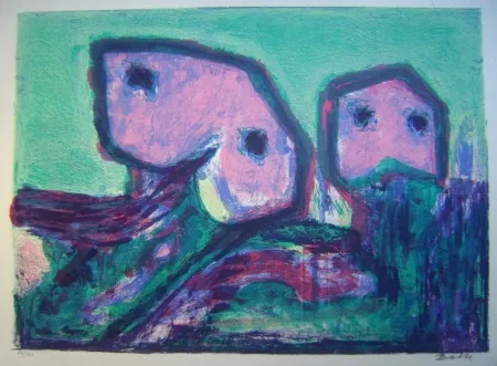 リトグラフ Balle - Til Mars