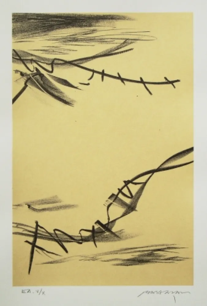 リトグラフ Baltazar - Sans titre