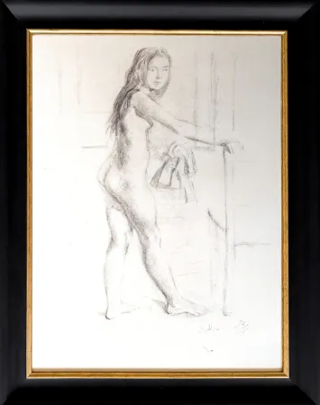 リトグラフ Balthus - Jeune Femme Debou
