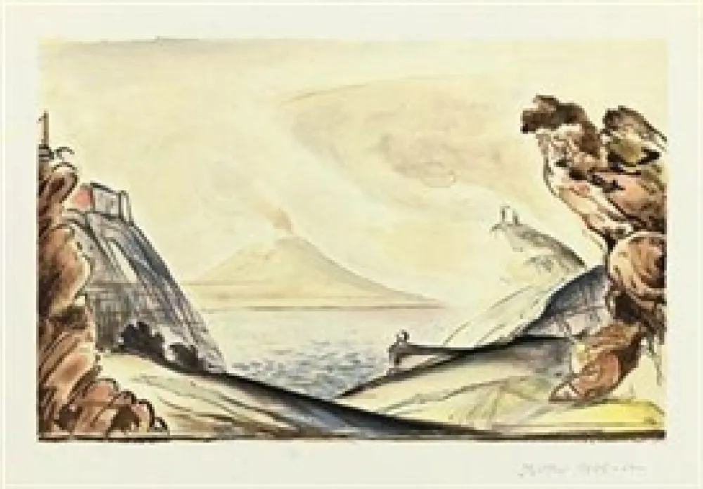 リトグラフ Balthus - Les 22 concertos pour piano de Mozart