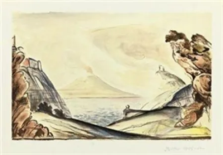 リトグラフ Balthus - Les 22 concertos pour piano de Mozart