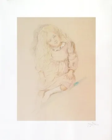 リトグラフ Balthus - Valérie (1994)