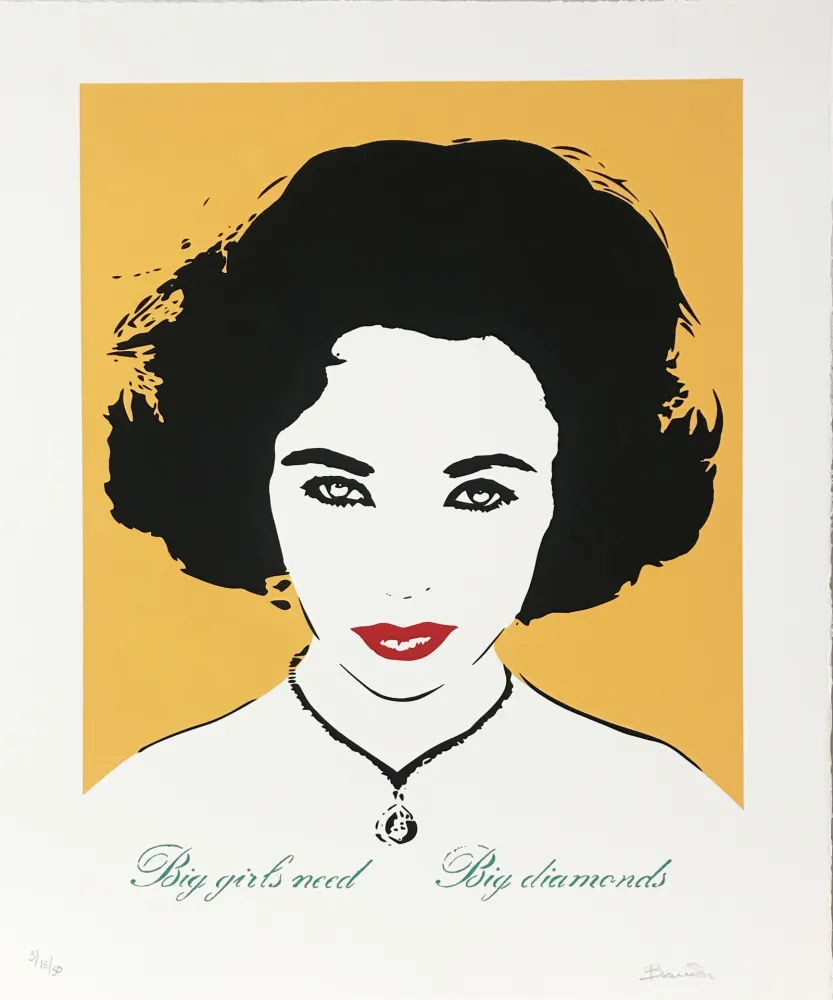 シルクスクリーン Bambi - Liz (Yellow)