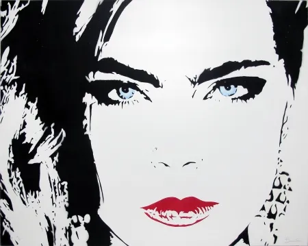 シルクスクリーン Bambi - Love Cara