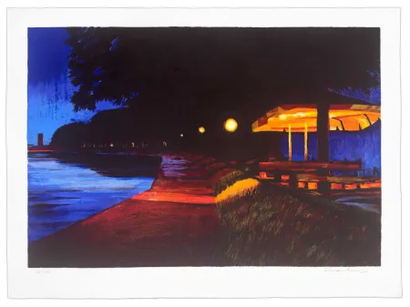 リトグラフ Bang - Happy hour