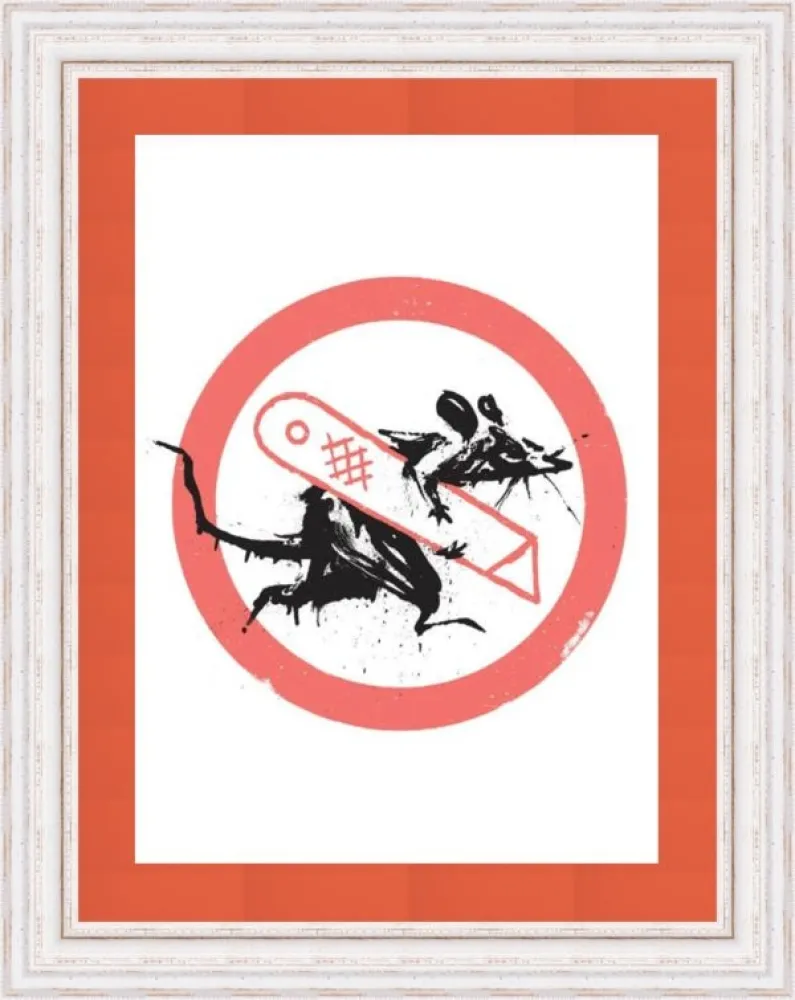 オフセット Banksy - Original Rat Poster