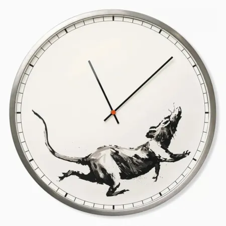 多数の Banksy - Rat Clock