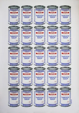 リトグラフ Banksy - Tesco Soup Can