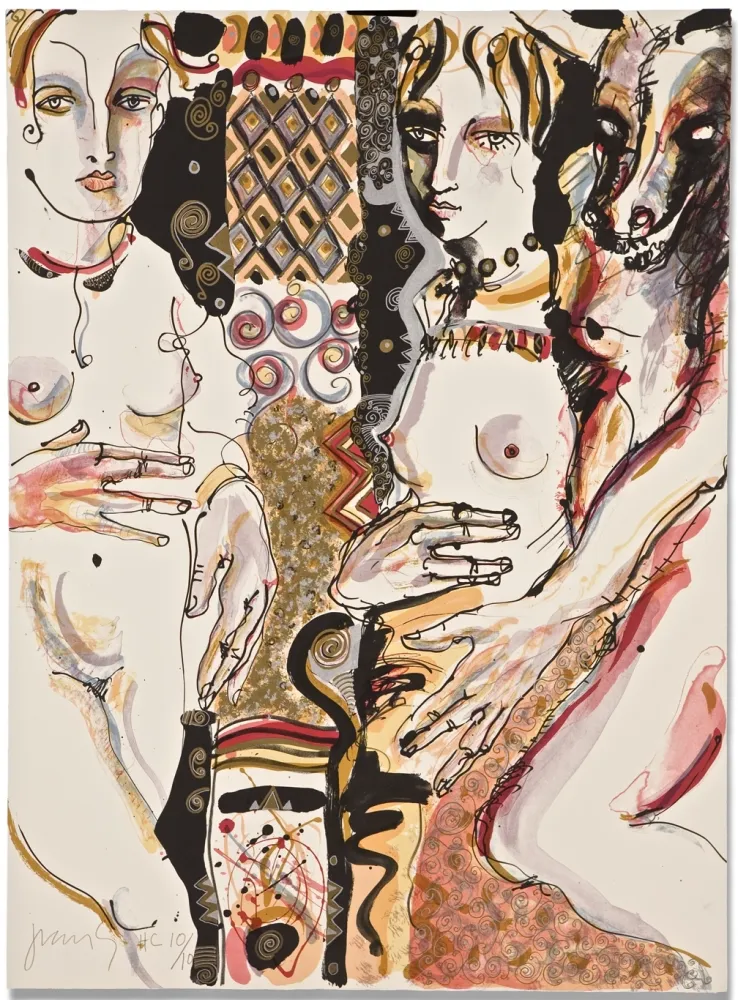 リトグラフ Barbera - Compasion