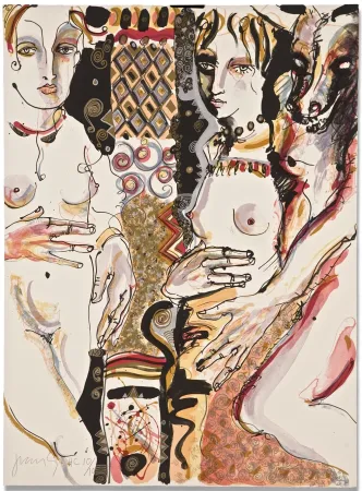 リトグラフ Barbera - Compasion