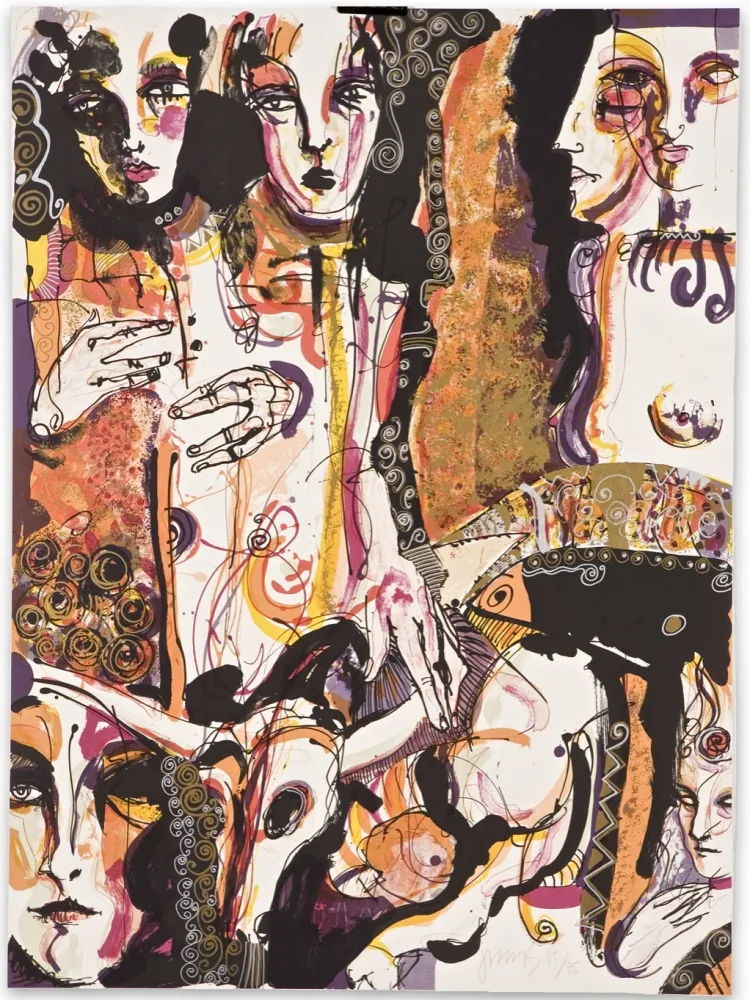 リトグラフ Barbera - Confusionista