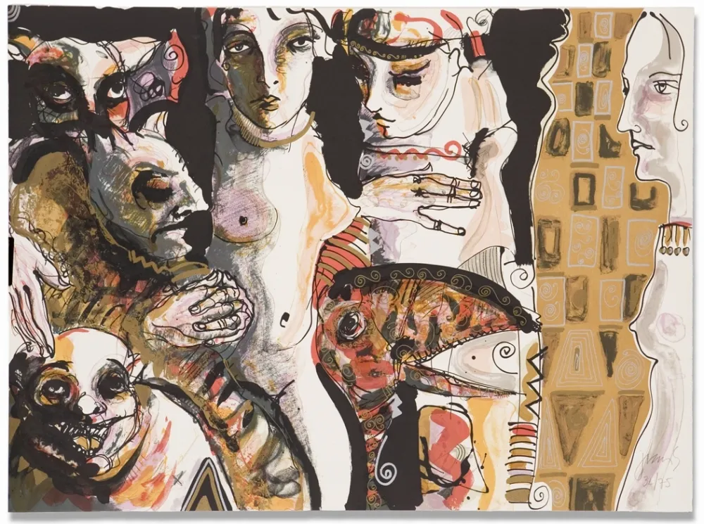 リトグラフ Barbera - Conspiracion