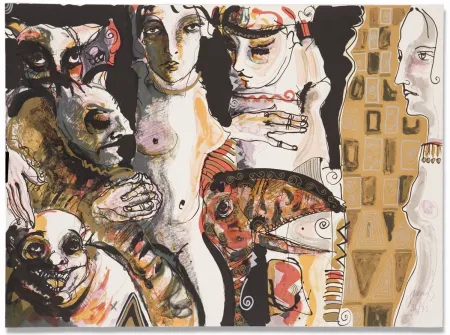 リトグラフ Barbera - Conspiracion