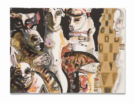 リトグラフ Barbera - Conspiracion