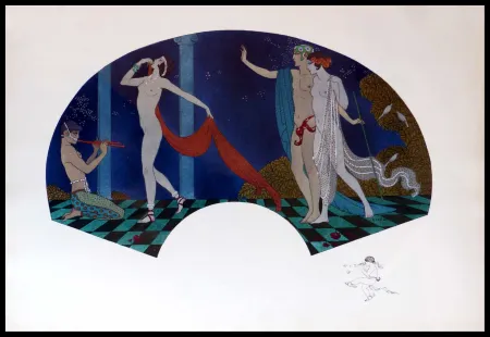 ステンシル Barbier - L'éventail