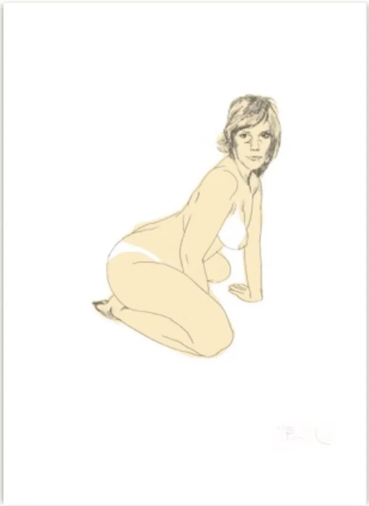 シルクスクリーン Barbier - Nu (Collection Naked)