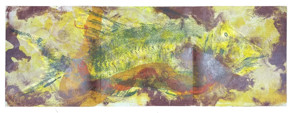 リトグラフ Barcelo - La Chenille / La Carpe