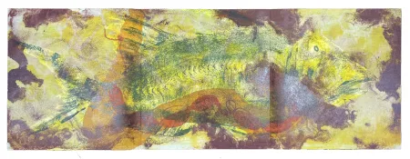 リトグラフ Barcelo - La Chenille / La Carpe