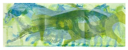 リトグラフ Barcelo - Le Cheval