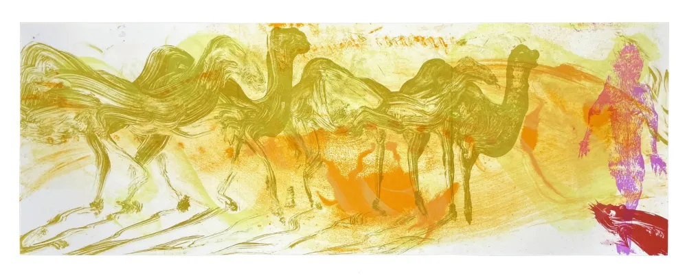 リトグラフ Barcelo - Le Dromadaire / La Souris