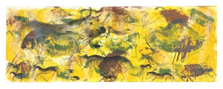 リトグラフ Barcelo - Le Lion / La Puce