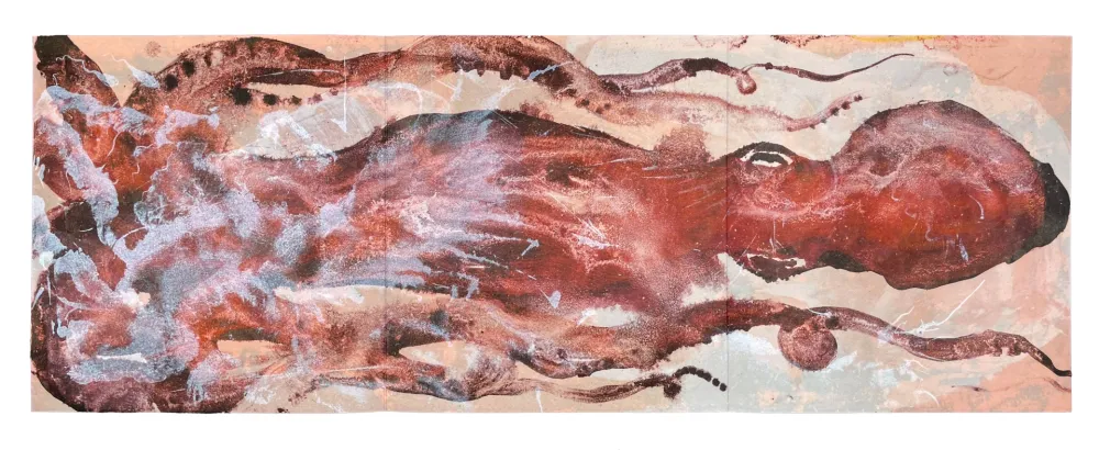 リトグラフ Barcelo - Le Poulpe