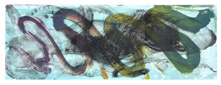 リトグラフ Barcelo - Le Serpent