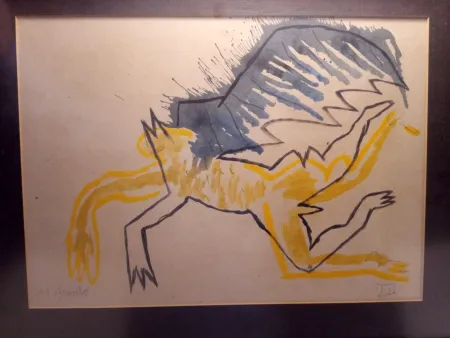 技術的なありません Barcelo - Original drawing - Mixed technique