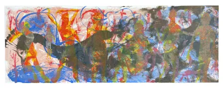 リトグラフ Barcelo - Orphée / Le Paon 