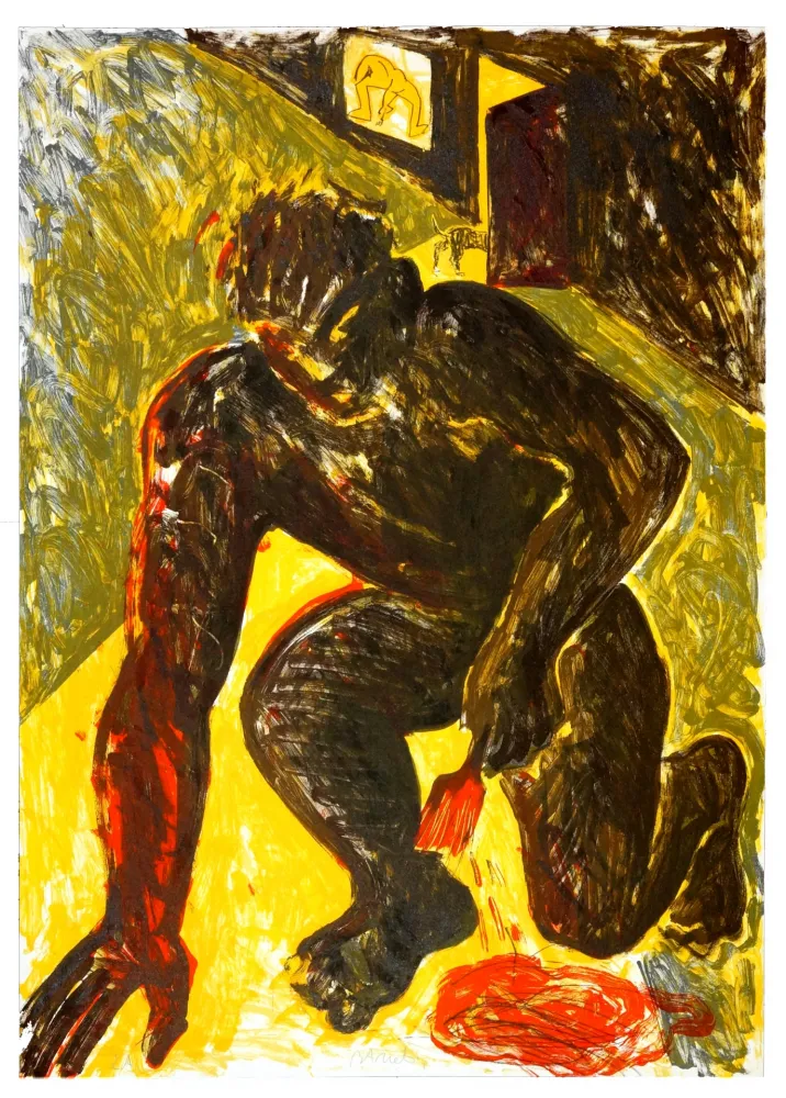 リトグラフ Barcelo - Sans titre