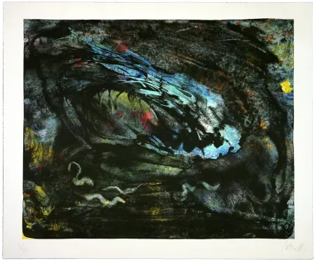 リトグラフ Barcelo - Sans titre