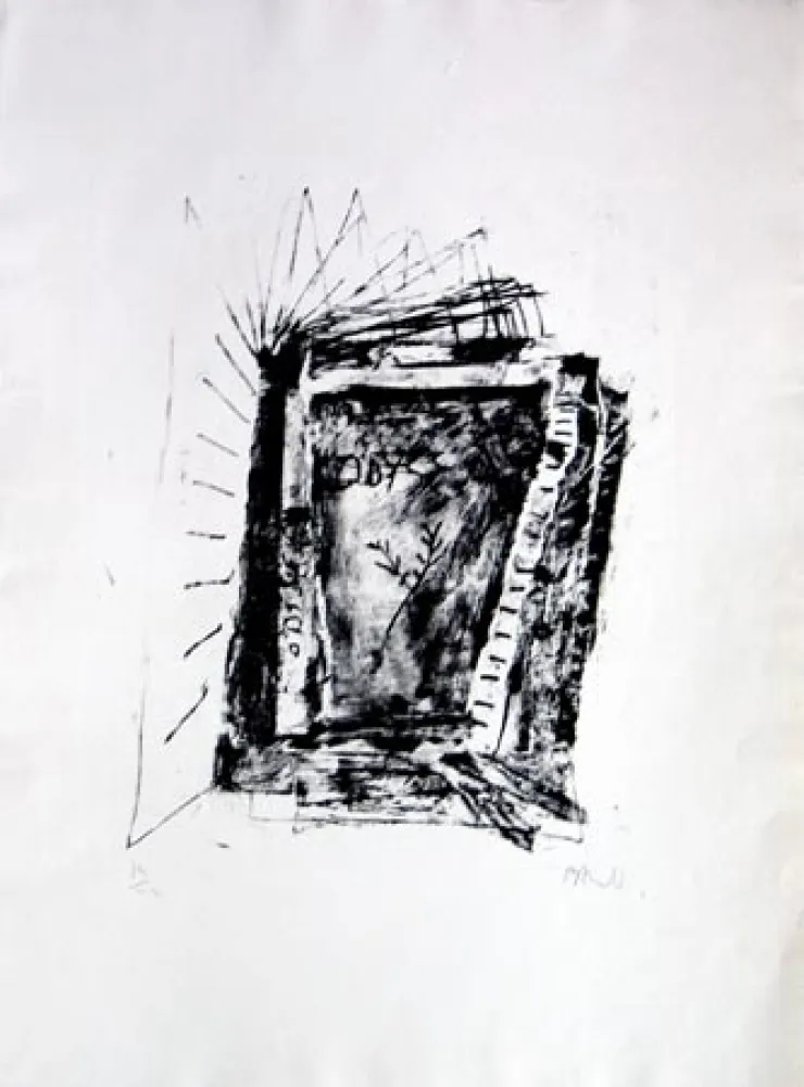 リトグラフ Barcelo - Sans titre