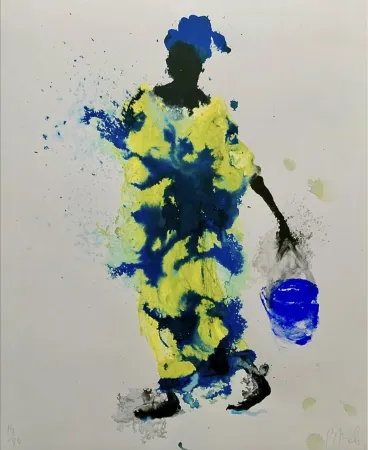 シルクスクリーン Barcelo - Sin titulo