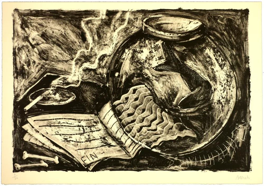 リトグラフ Barcelo - Sin Título II