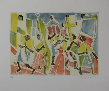 エッチングと　アクチアント Bargheer - Corpus Domini