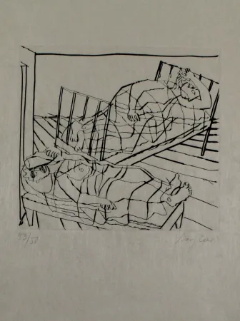 彫版 Bargheer - Der Gast