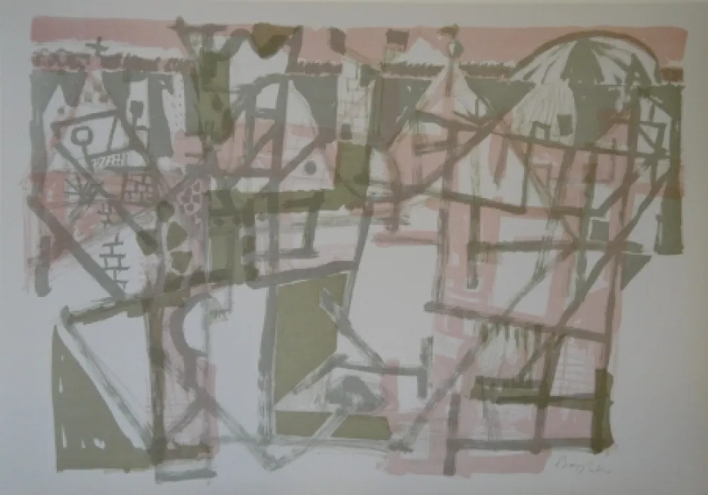 リトグラフ Bargheer - Untitled