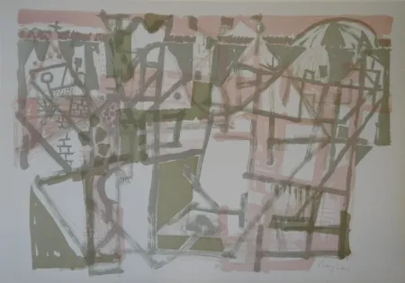 リトグラフ Bargheer - Untitled